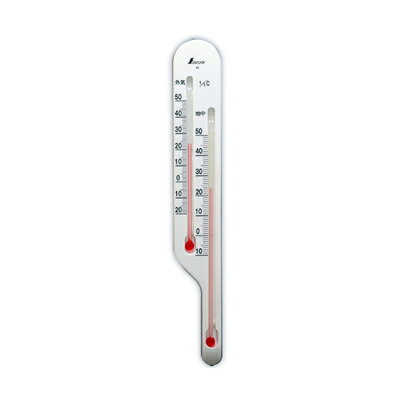 シンワ測定 地温計 O-4　地温気温計　ホワイト