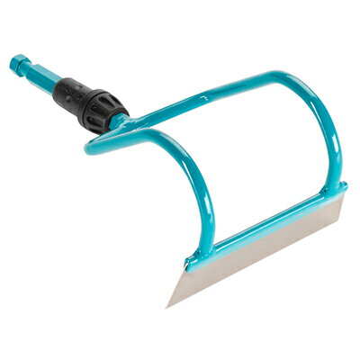 コンビシステム くわ D字型 ステンレス製刃 12cm幅 03192-20