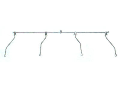 【ノズル・噴口】【永田】24D四頭口櫛付（中六角）（G1/4）