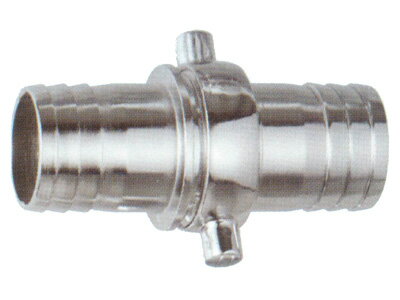 【永田】40mm（白）カップリング（G11/2ネジ）【継手・配管部品・ホース継手】