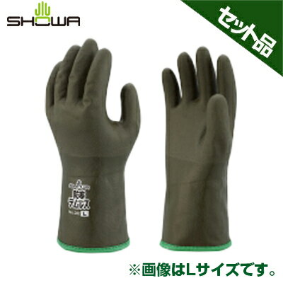 ショーワグローブ 手袋 防寒テムレス M No.282 -M オリーブグリーン x5セット 透湿防水 裏起毛 登山 バイク スキー アウトドア 洗車 雪かき 除...