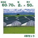 【個人宅配送OK】日本ワイドクロス 遮光ネット ワイドスクリーン BK1210 カラミ織 ブラック 遮光率60〜70% 2m×50m 4本(農業用 植物 畑 庭...