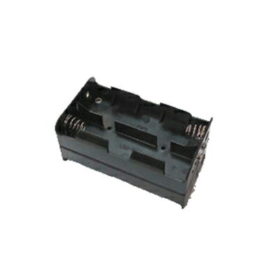 アポロ 電気柵 資材 単一形 乾電池ケース AP-DC111A 電柵 【代引不可】