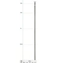 末松電子 電気柵 支柱 FRPポール 50本入 【φ20mm X 2.1m】 210cm 電柵支柱 FRP支柱 電柵