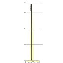 末松電子 電気柵 ポール ゲッターパイル φ26mm X 1.8m 【20本入】 180cm 樹脂被膜鋼管支柱 電柵支柱