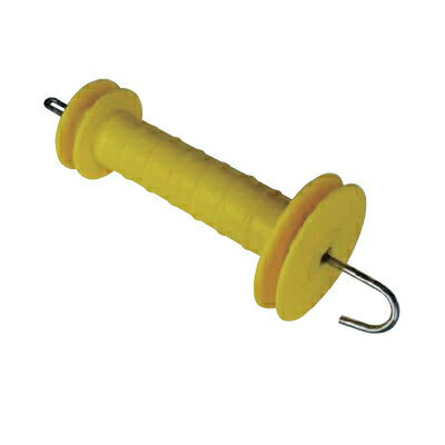 未来のアグリ（北原電牧） 電気柵 出入口 ゲートハンドル黄SUS 弱バネ 10個入 金具ステンレス KD-GT-HAND-YEL-S