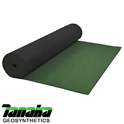 個人宅配送不可 田中 ニードフル 防草シート JY-1R 4mm厚 1m X 20m 1本 600g /m2 耐用年数約15〜20年 ..