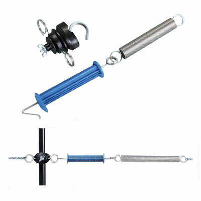 末松電子 電気柵 出入口 ゲート3型 大 2個入 【取付可能支柱径：21～26mm】 簡易型ゲート 電柵