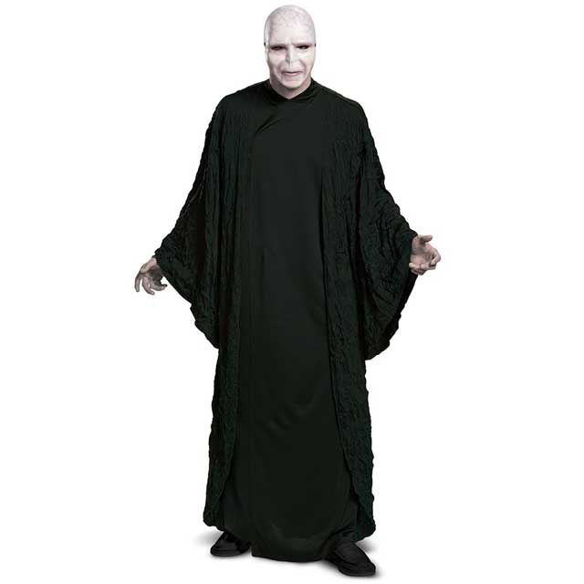 ハロウィン コスプレ 仮装 ハリー・ポッター Harry Potter ヴォルデモート 2点セット 大人 男性 42-46 XLサイズ 107739Dのサムネイル