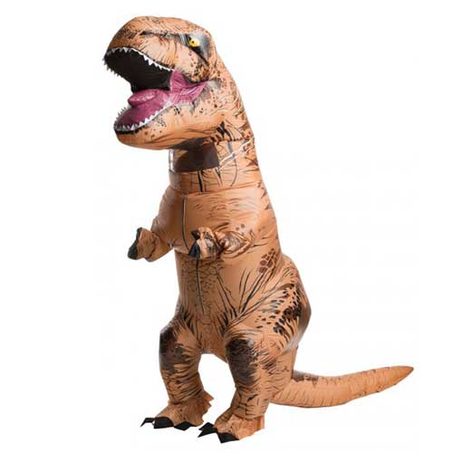 ハロウィン コスプレ ジュラシックワールド Tレックス 膨張式 大人用 コスチューム T-Rex Adult　 810481 cs0822 pj0822