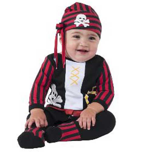 樂天商城 - ハロウィン コスプレ 海賊 赤ちゃん用 コスチューム インファント パイレーツ 510059 pj0822 kc0822