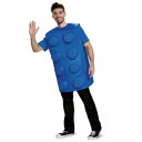 ハロウィン コスプレ LEGO レゴ Blue Brick Adult ブルー ブリック コスチューム 男女兼用 大人用 66181ADSM