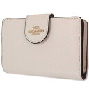 コーチ 財布 COACH アウトレット レザー ミディアム コーナー ジップ ウォレット 二つ折り財布 6390 IMCHK 2021sum