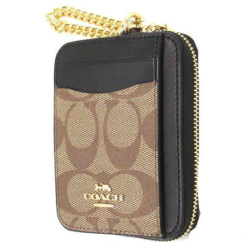 コーチ コーチ コインケース COACH アウトレット シグネチャー カラー ブロック キャンバス ジップ カードケース 小銭入れ C1885 IMNOX n211126