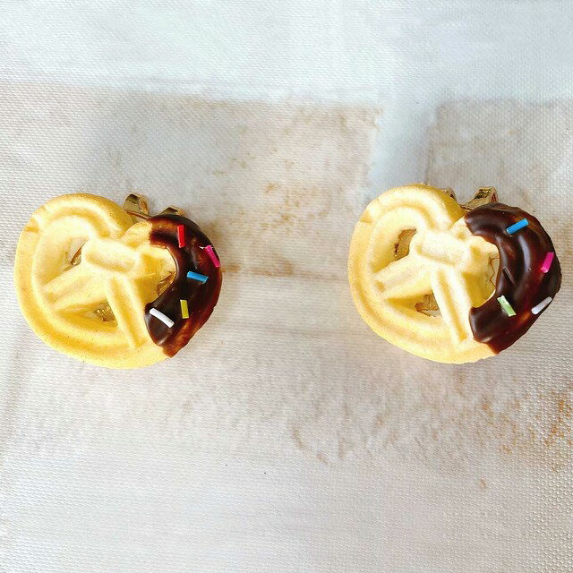 アトリエステラ 食品サンプル ハートクッキー ゴルフマーカー K60 n221024