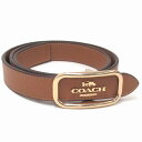 コーチ コーチ ベルト COACH コーチ アウトレット モールガン レクタングルバックル レザー ベルト25mm CE969IMQ8C