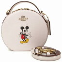 コーチショルダー バッグ COACH アウトレット DISNEY ディズニー ミッキー キャンティーン クロスボディ 2WAY 斜め掛け　CM856