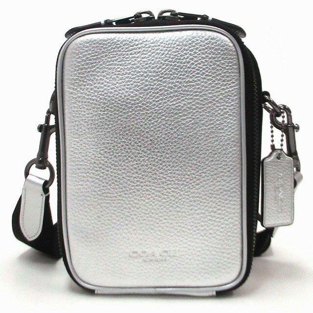 コーチ バッグ メンズ COACH アウトレット メタリック クロスボディ ショルダーバッグ CO763 QBMEA n240111