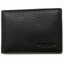 コーチ カードケース COACH アウトレット レザー 名刺入れ カードケース メンズ 小物 財布 CM167QBBK n231012