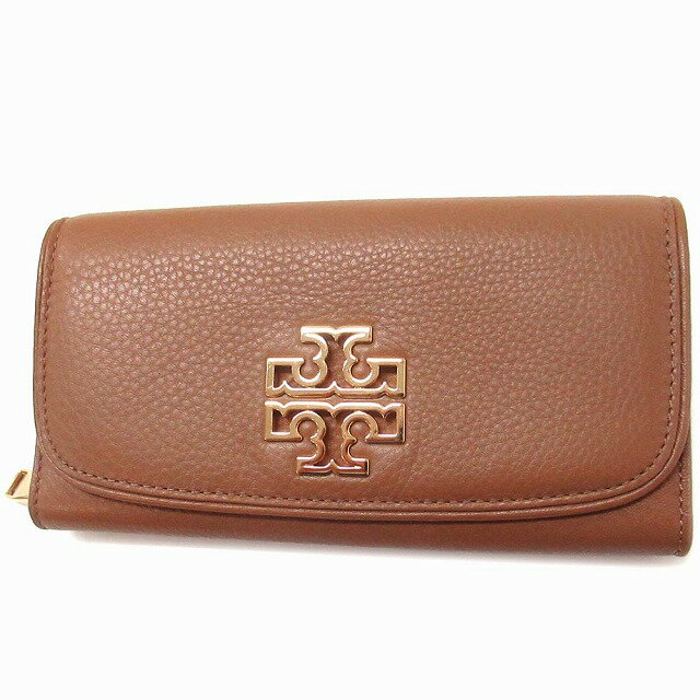 トリーバーチ 革財布 レディース TORY BURCH トリバーチ アウトレット レザー ロゴ ブリテン 長財布 財布 43496 209