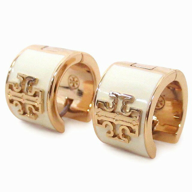 TORY BURCH トリバーチ アウトレット アクセサリー ゴールド ロゴ フープピアス ピアス 149325 700