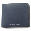 MICHAEL KORS マイケルコース アウトレット 財布 コンパートメント COOPER カードケース付き 二つ折り財布 36S4LHRF6L NAVY