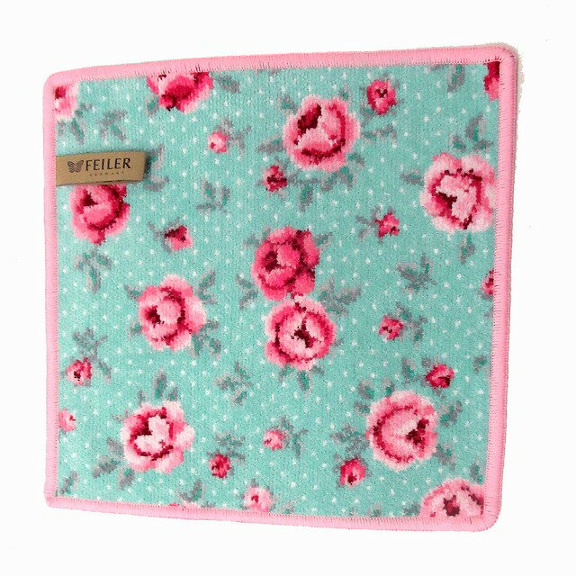 FEILER フェイラー ハンカチ タオル タオルハンカチ 25cm Mon Petit Vert 134 Candy Pink モン プティ ヴェール MonPetitVert n241106
