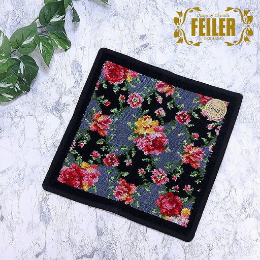 FEILER フェイラー ハンカチ タオル イローナ 花柄 IR25192 FEILER フェイラー ハンカチ タオル イローナ 花柄 IR25192