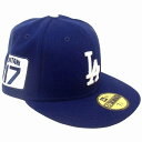 ニューエラ【NEW ERA】59FIFTY 大谷翔平 17 Los Angeles Dodgers ロサンゼルス・ドジャース キャップ 帽子 n240402