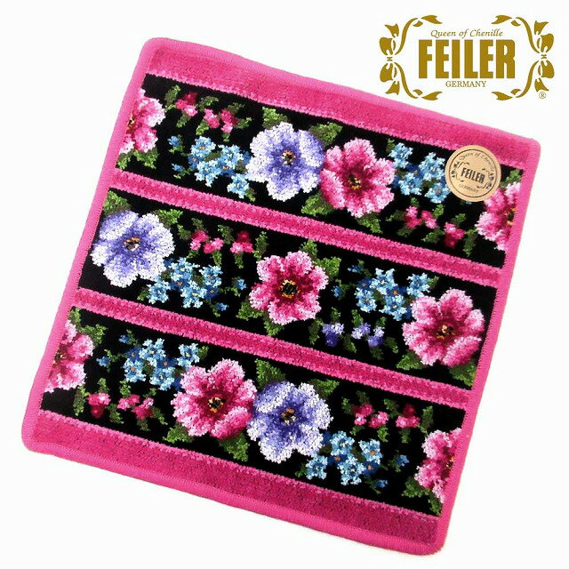 FEILER フェイラー ハンカチ タオル ADELE FLORIA アデルフローリア 花柄 ADF25613