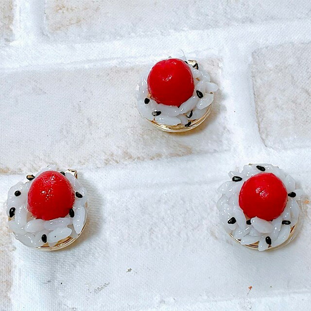 アトリエステラ 食品サンプル 日の丸弁当 ゴルフマーカー K76