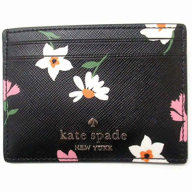 ケイト・スペード ニューヨーク 【楽天スーパーSALE 割引商品】Kate spade ケイトスペード アウトレット カードケース　【マディソン】フローラル　スリム カードケース　KF481001