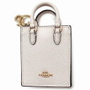 コーチ キーホルダー COACH アウトレット レザー ミニ トート バッグチャーム キーホルダー CU280 IMCHK n250609