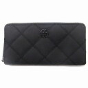 TORY BURCH トリバーチ アウトレット 財布 ウィラ マトラッセ レザー キルティング調 アコーディオン 長財布 160773 001 n250212