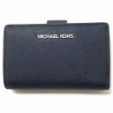 MICHAEL KORS マイケルコース アウトレット 財布 ビルフォールド ジップ コンパクトウォレット ミディアム 35R4STVF6L NAVY n250...