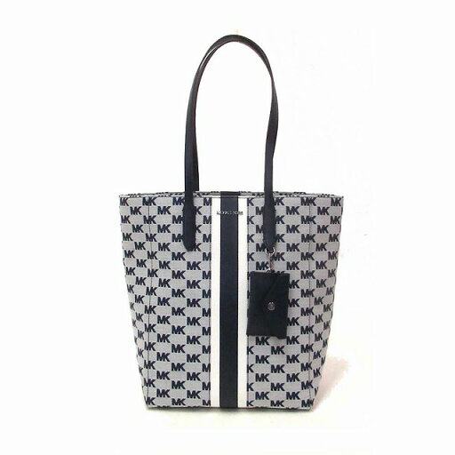 MICHAEL KORS マイケルコース アウトレット VINCENT ヴィンセント カードケース付き ラージ ロゴ ジャガード トートバッグ 35R5S2VT7J NAVY MICHAEL KORS マイケルコース アウトレット VINCENT ヴィンセント カードケース付き ラージ ロゴ ジャガード トートバッグ 35R5S2VT7J NAVY