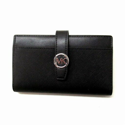 MICHAEL KORS マイケルコース アウトレット 財布 ミディアム シグネチャー ロゴ ウォレット 二つ折り財布 35S5SGRF8L BLACK MICHAEL KORS マイケルコース アウトレット 財布 ミディアム シグネチャー ロゴ ウォレット 二つ折り財布 35S5SGRF8L BLACK