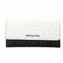 MICHAEL KORS マイケルコース アウトレット 財布 ジェットセットトラベル シグネチャーロゴ 三つ折り財布 35S5STVF3B OPWHT n250...