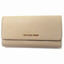 MICHAEL KORS マイケルコース アウトレット 財布 ジェットセット トラベル クロスグレインレザー 三つ折り財布 長財布 35S8GTVF7L BE ...