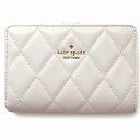 Kate spade ケイトスペード アウトレット 財布 キルティング サイフ ミディアム ウォレット 二つ折り財布 KG424 101 n250609