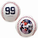 ジャッジ 選手 MVPボール ニューヨークヤンキース ロゴボール RAWLINGS メジャーリーグ公認MLBグッズ 野球ボール 記念品 ブレゼント UBSBJU...