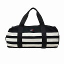 TOMMY HILFIGER トミーヒルフィガー トミー ノーティカル ストライプ ダッフルバッグ ボストンバッグ 69JA194 970 n250723