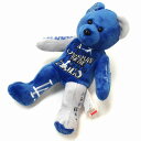 大谷翔平選手 ロサンゼルス・ドジャース チームビーンズ 刺繍入りベア シリアル番号入り 世界限定217個 クマのぬいぐるみ 2024年シーズン記録記念