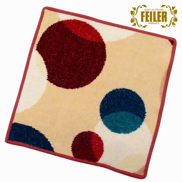 FEILER フェイラー ハンカチ タオル ハンドタオル サークルウッド CIRCLEWOOD柄 n251112