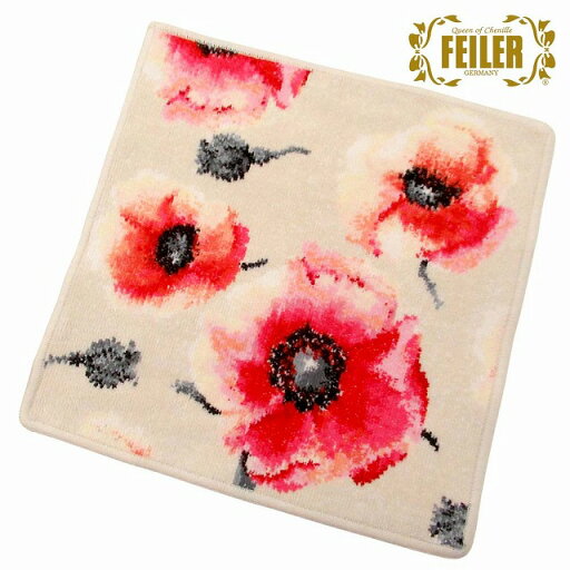FEILER フェイラー ハンカチ タオル タオルハンカチ 30cm Corn Poppy シーシェル コーンポピー ヒナゲシ CORNPOPPY2601 FEILER フェイラー ハンカチ タオル タオルハンカチ 30cm Corn Poppy シーシェル コーンポピー ヒナゲシ CORNPOPPY2601