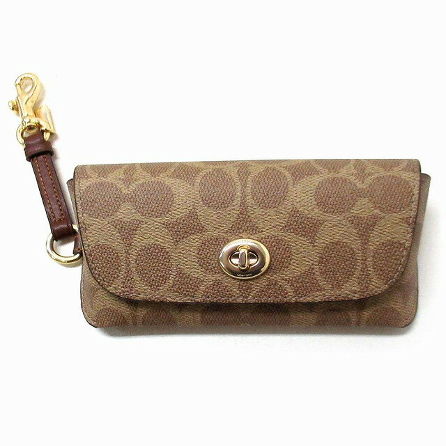 コーチ COACH アウトレット シグネチャー キャンバス サングラスケース 眼鏡ケース CZ207 IMXHE　nn251215