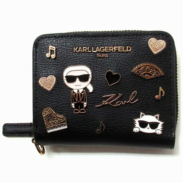 カールラガーフェルド KARL LAGERFELD 財布 ユニセックス 二つ折り 楽天市場】カールラガーフェルド 財布（カラーブラック）の通販