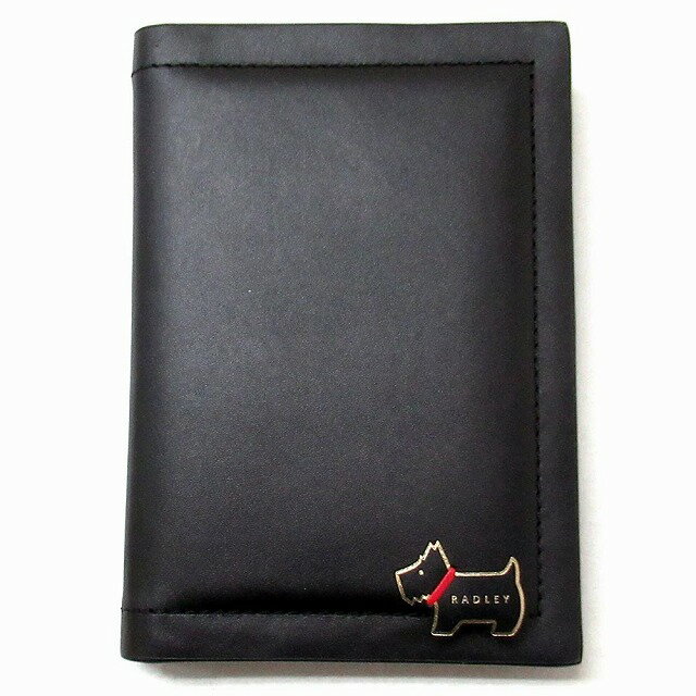 RADLEY LONDON ラドリーロンドン パスポート ケース スコティッシュテリア ヘリテージレザー パスポートケース 110744 BLACK n260218