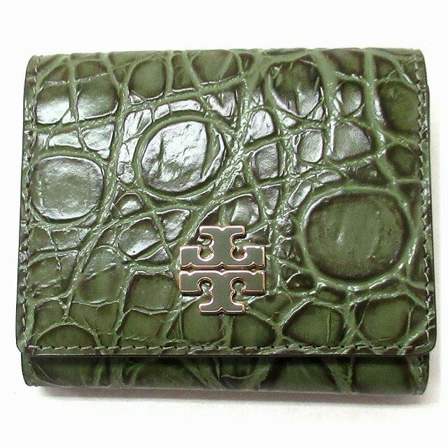 樂天商城 - TORY BURCH トリバーチ アウトレット 財布 BRITTEN EMBOSSED COROC 三つ折り財布 n260508