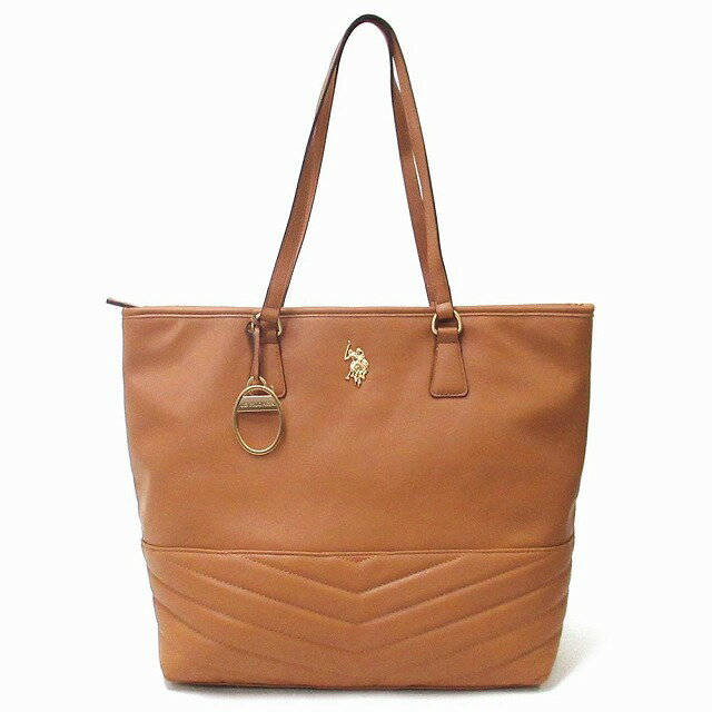 Rakuten - U.S. POLO ASSN. ユーエスポロアッスン バッグ トートバッグ ショルダーバッグ 27A394 AA00A TAN n260326